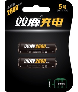 充电电池-双鹿镍氢5号充电电池